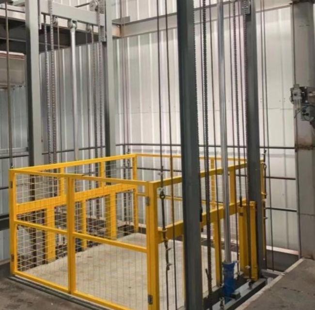 东昌导轨式升降机一般加工周期